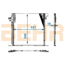 7500195 BEHR Condenser