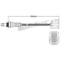 250-24937 WALKER Лямбда-зонд