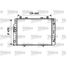 734793 VALEO Радиатор, охлаждение двигателя