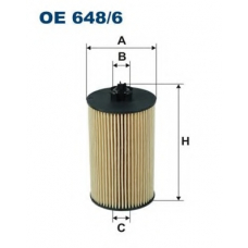 OE648/6 FILTRON Масляный фильтр