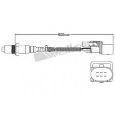 250-25002 WALKER Лямбда-зонд