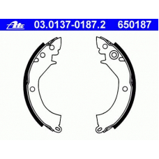 03.0137-0187.2 ATE Комплект тормозных колодок