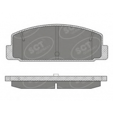 SP 611 SCT Комплект тормозных колодок, дисковый тормоз