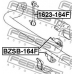 BZSB-164F FEBEST Опора, стабилизатор