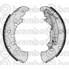 S 23 555 BREMBO Комплект тормозных колодок