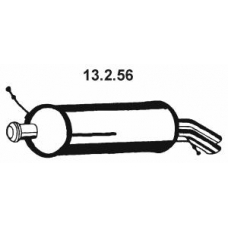 13.2.56 EBERSPACHER Глушитель выхлопных газов конечный