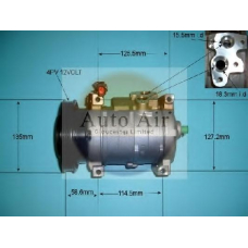 14-7497 AUTO AIR GLOUCESTER Компрессор, кондиционер