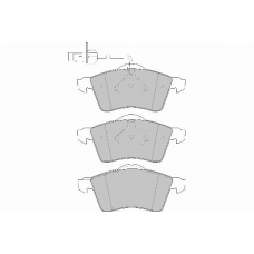 FD6946N NECTO Комплект тормозных колодок, дисковый тормоз