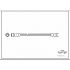 19031221 CORTECO Тормозной шланг