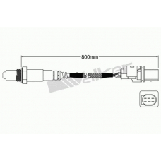 250-25026 WALKER Лямбда-зонд