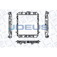 RA0180090 JDEUS Радиатор, охлаждение двигателя