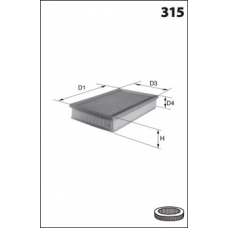 LFAF275 LUCAS FILTERS Воздушный фильтр