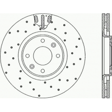 BDRS2068.25 OPEN PARTS Тормозной диск