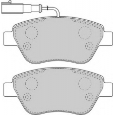 DBP231466 DURON Комплект тормозных колодок, дисковый тормоз