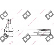 DE1023 DJ PARTS Наконечник поперечной рулевой тяги