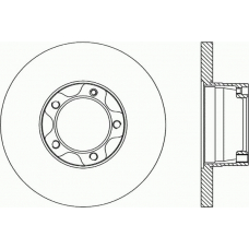 BDR1578.10 OPEN PARTS Тормозной диск