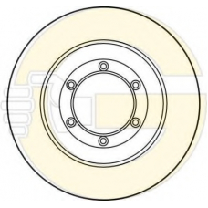 6027951 GIRLING Тормозной диск