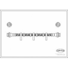 19035109 CORTECO Тормозной шланг