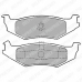 LP1159 DELPHI Комплект тормозных колодок, дисковый тормоз
