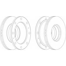 FCR106A FERODO Тормозной диск