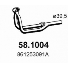58.1004 ASSO Труба выхлопного газа