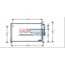 0520201 KUHLER SCHNEIDER Конденсатор, кондиционер