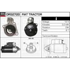DRS2720 DELCO REMY Стартер
