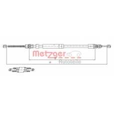 11.6795 METZGER Трос, стояночная тормозная система