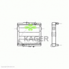 31-3089 KAGER Радиатор, охлаждение двигателя