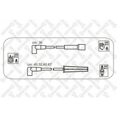 10-30041-SX STELLOX Комплект проводов зажигания