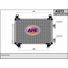 43272 AHE Конденсатор, кондиционер