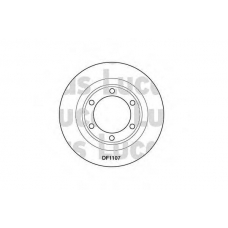 DF1107 TRW Тормозной диск