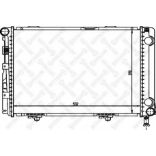 10-25219-SX STELLOX Радиатор, охлаждение двигателя