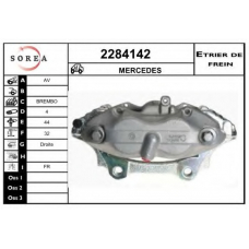 2284142 EAI Тормозной суппорт