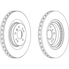 DDF1532-1 FERODO Тормозной диск