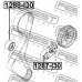 1288-I30 FEBEST Паразитный / Ведущий ролик, зубчатый ремень