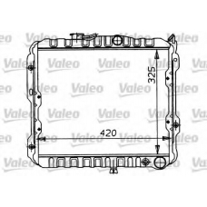 730449 VALEO Радиатор, охлаждение двигателя