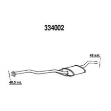 394333400200 MAGNETI MARELLI Выпускной трубопровод