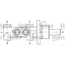 402255 VALEO Главный тормозной цилиндр