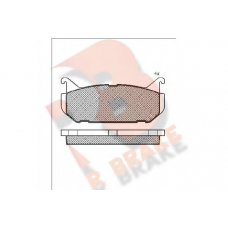 RB1110 R BRAKE Комплект тормозных колодок, дисковый тормоз