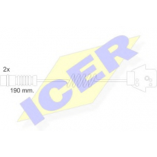 610057 E C ICER Сигнализатор, износ тормозных колодок