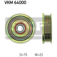 VKM 64000 SKF Паразитный / ведущий ролик, поликлиновой ремень