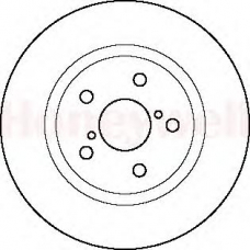 562119B BENDIX Тормозной диск