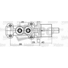 402094 VALEO Главный тормозной цилиндр