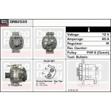 DRB2530 DELCO REMY Генератор