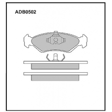 ADB0502 Allied Nippon Тормозные колодки