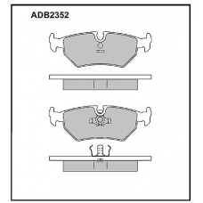 ADB2352 Allied Nippon Тормозные колодки