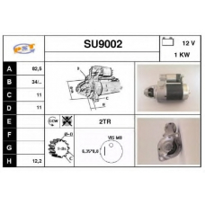 SU9002 SNRA Стартер