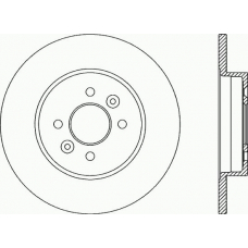 BDR2183.10 OPEN PARTS Тормозной диск