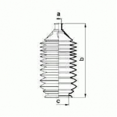983895 EKG Пыльник, рулевое управление